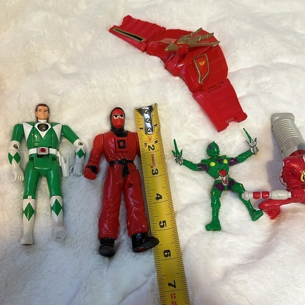 Power Ranger Ninja 90’s Retro Toy lot